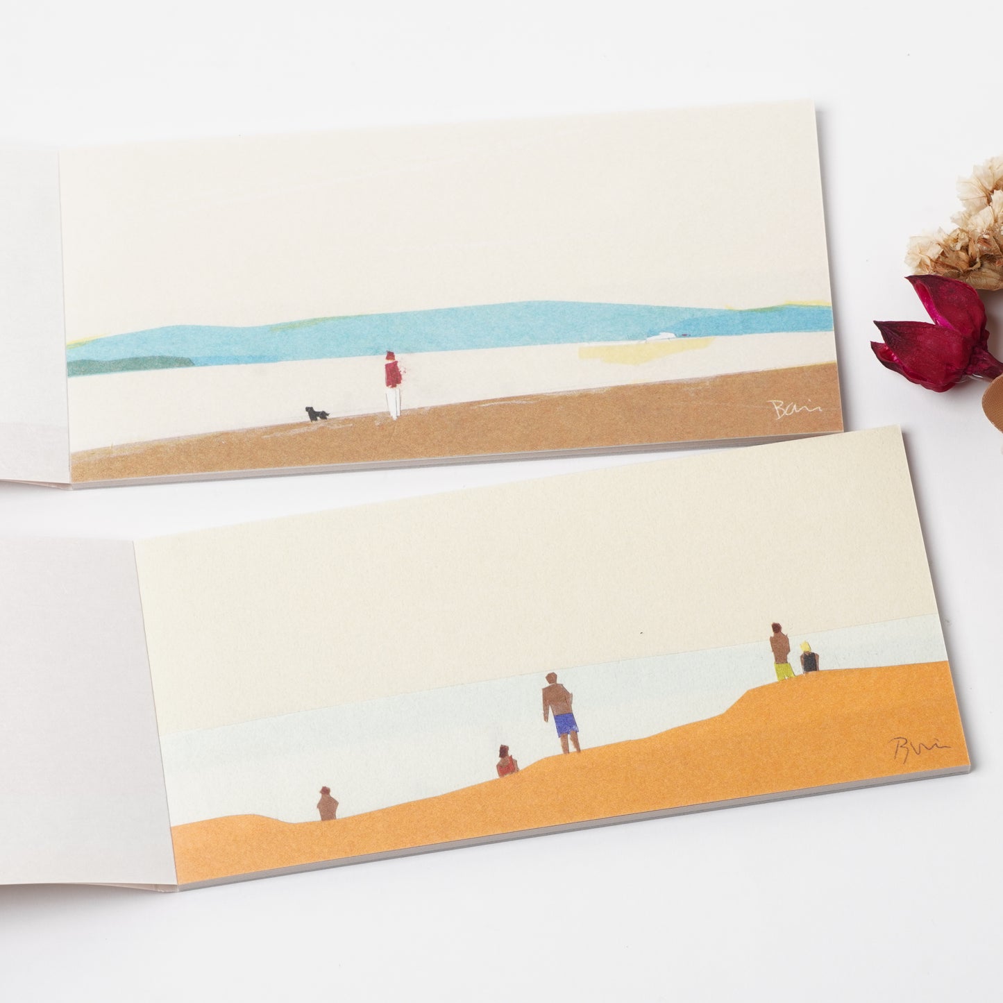 Seaside Mini Letter Pad - Taku Sakauchi | cozyca products