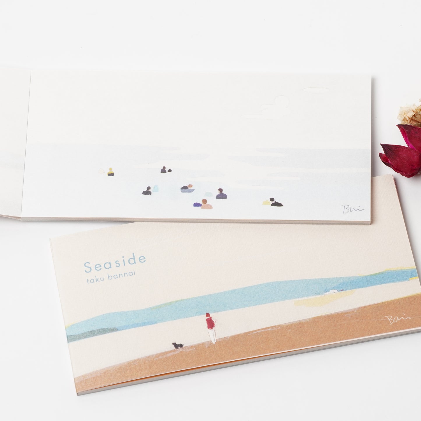 Seaside Mini Letter Pad - Taku Sakauchi | cozyca products