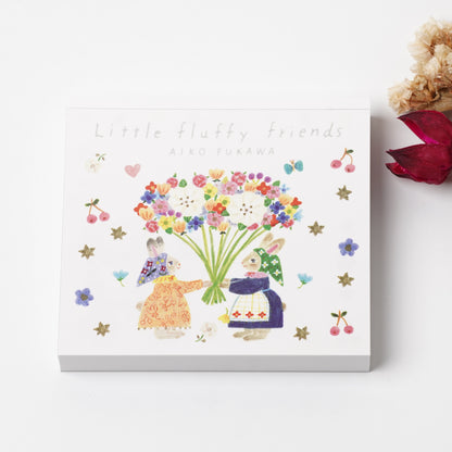 Little Fluffy Friends - Aiko Fukawa Block Memo | cozyca products