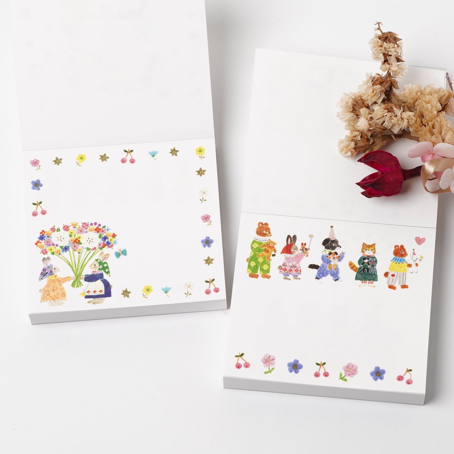 Little Fluffy Friends - Aiko Fukawa Block Memo | cozyca products