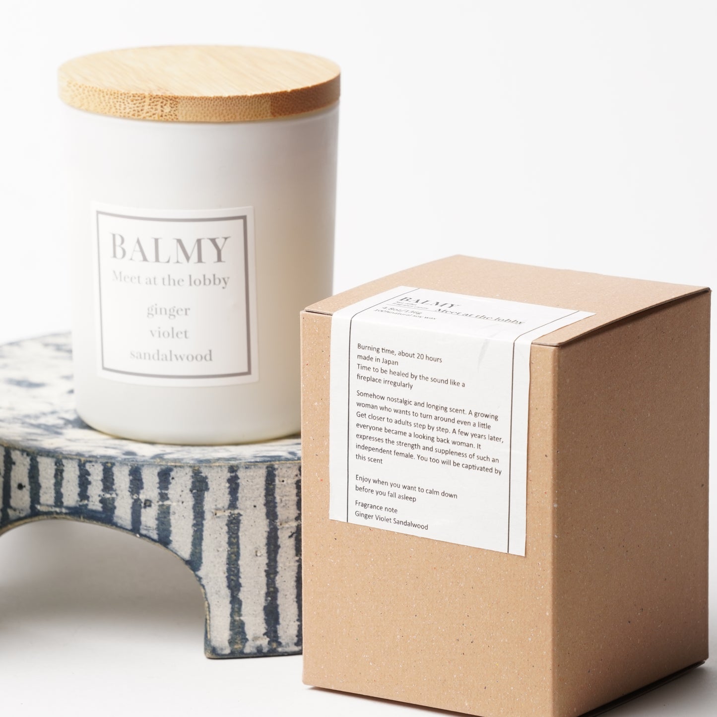 Lobby - BALMY Aromatherapy Soy Candle