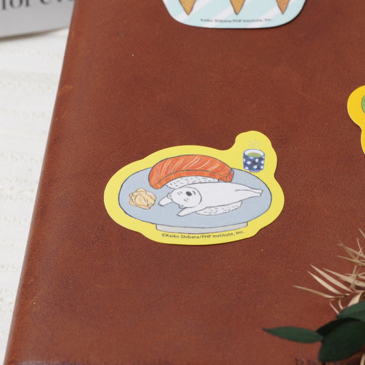 Shirokuma Series Sticker - Sushi Design