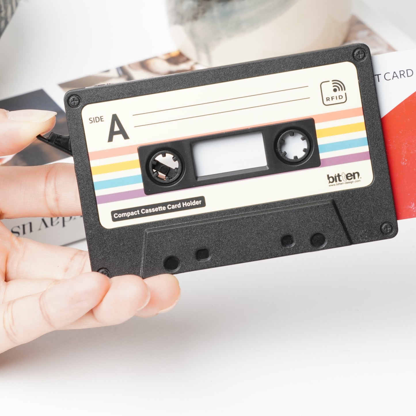 Cassette Card Holder with RFID Blocking