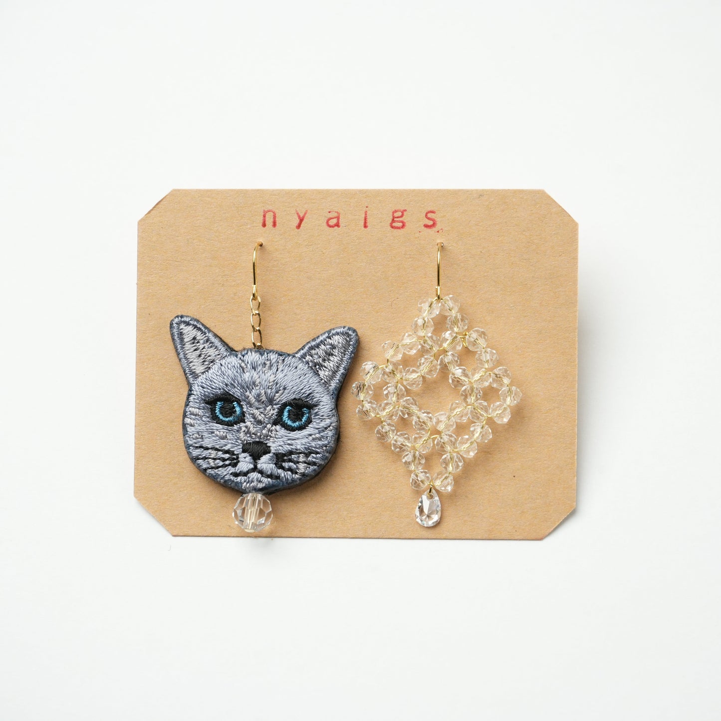 Cat Earrings (Piercing)