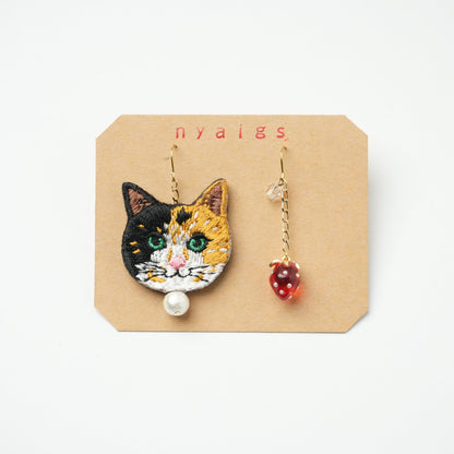 Cat Earrings (Piercing)