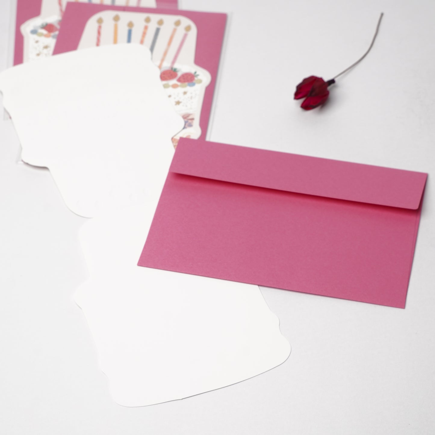 Die-Cut Birthday Cake Card | Glitter, Foil & Embossed