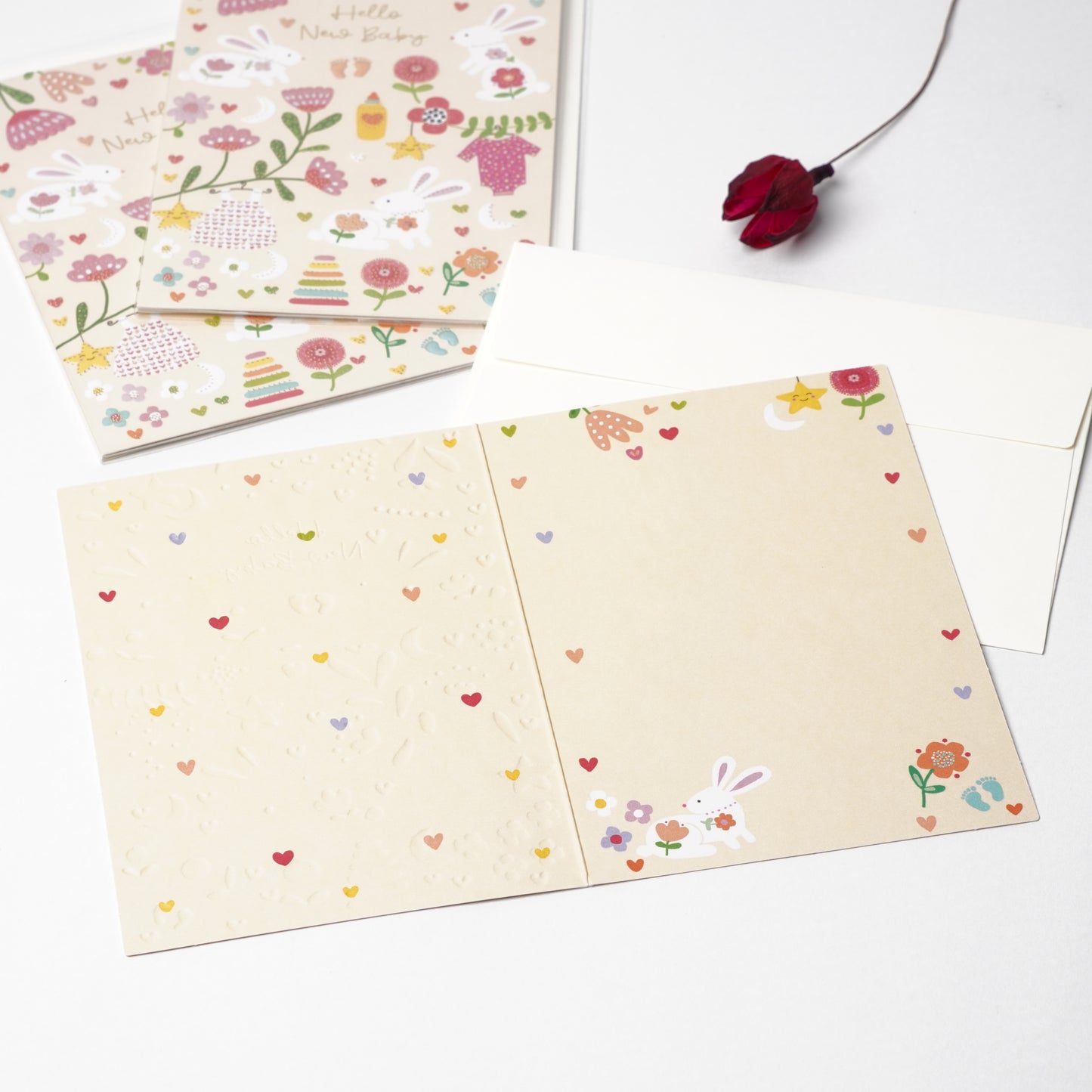 Baby Congratulations Card | Foil & Embossed