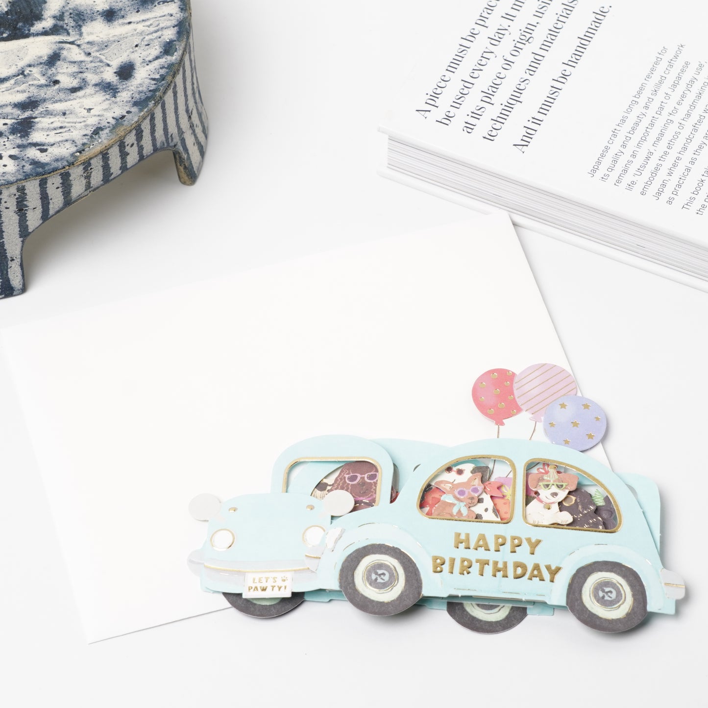 Dog Birthday Pop-Up Greeting Card