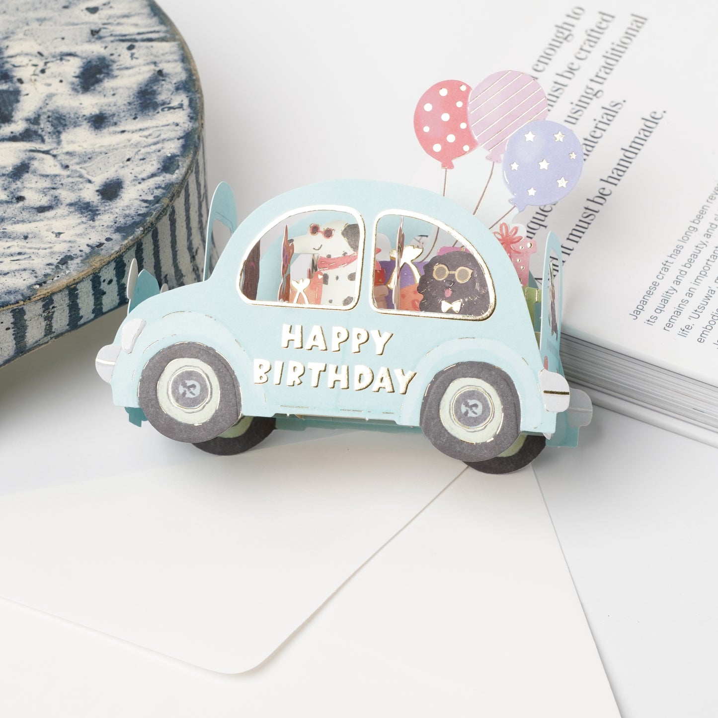 Dog Birthday Pop-Up Greeting Card