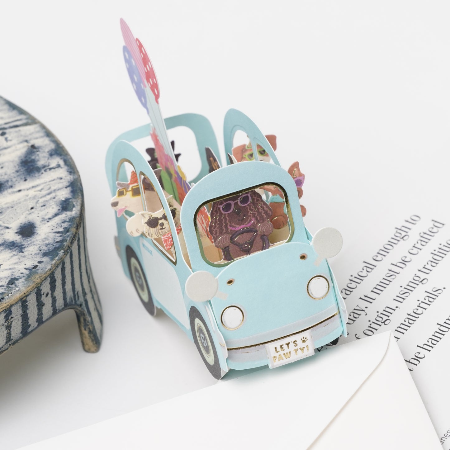 Dog Birthday Pop-Up Greeting Card