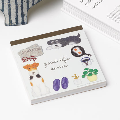 Yusuke Yonezu Square Memo Pad - Dog