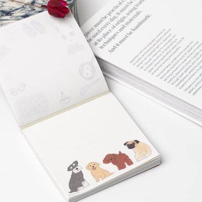 Yusuke Yonezu Square Memo Pad - Dog