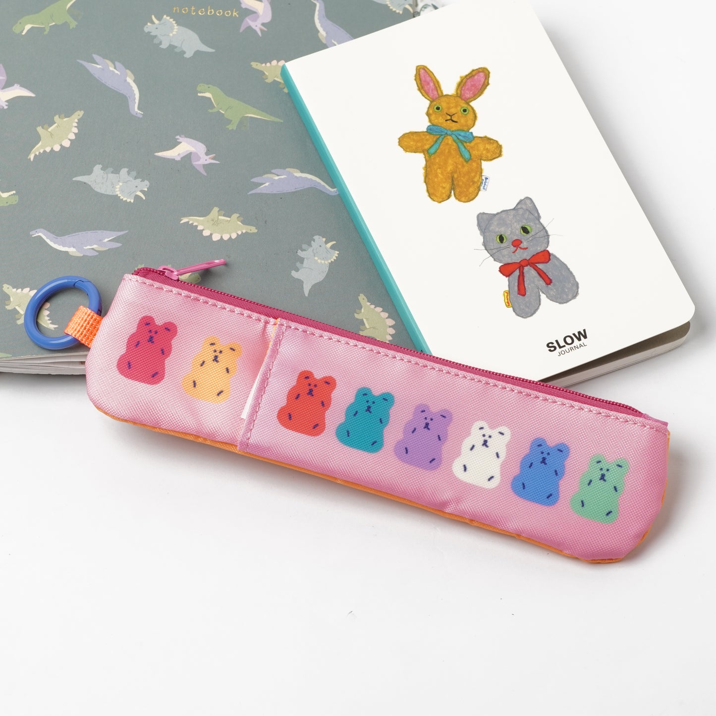 CHIC Gummy Bear Slim Pen Case with Carabiner