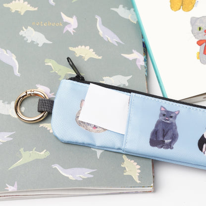 Cat & Friends Slim Pen Case by Kahoko Sodeyama