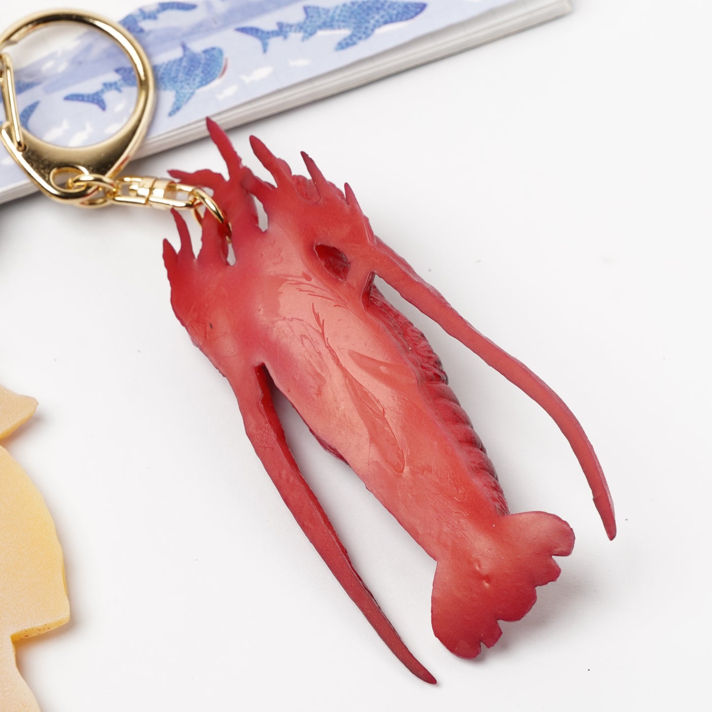 Japanese Spiny Lobster Food Sample Keychain