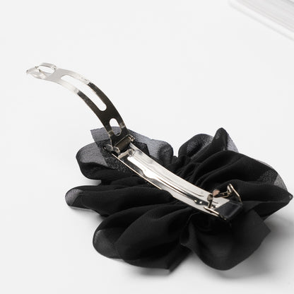 Chiffon Barrette Hair Clip – Elegant and Feminine Hair Accessory for Women