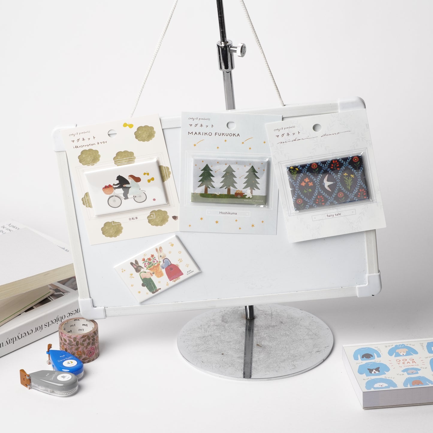 Fairy Tale Square Magnet by Midori Asano | Cozyca Products