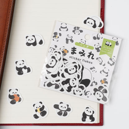 Panda Flake Sticker