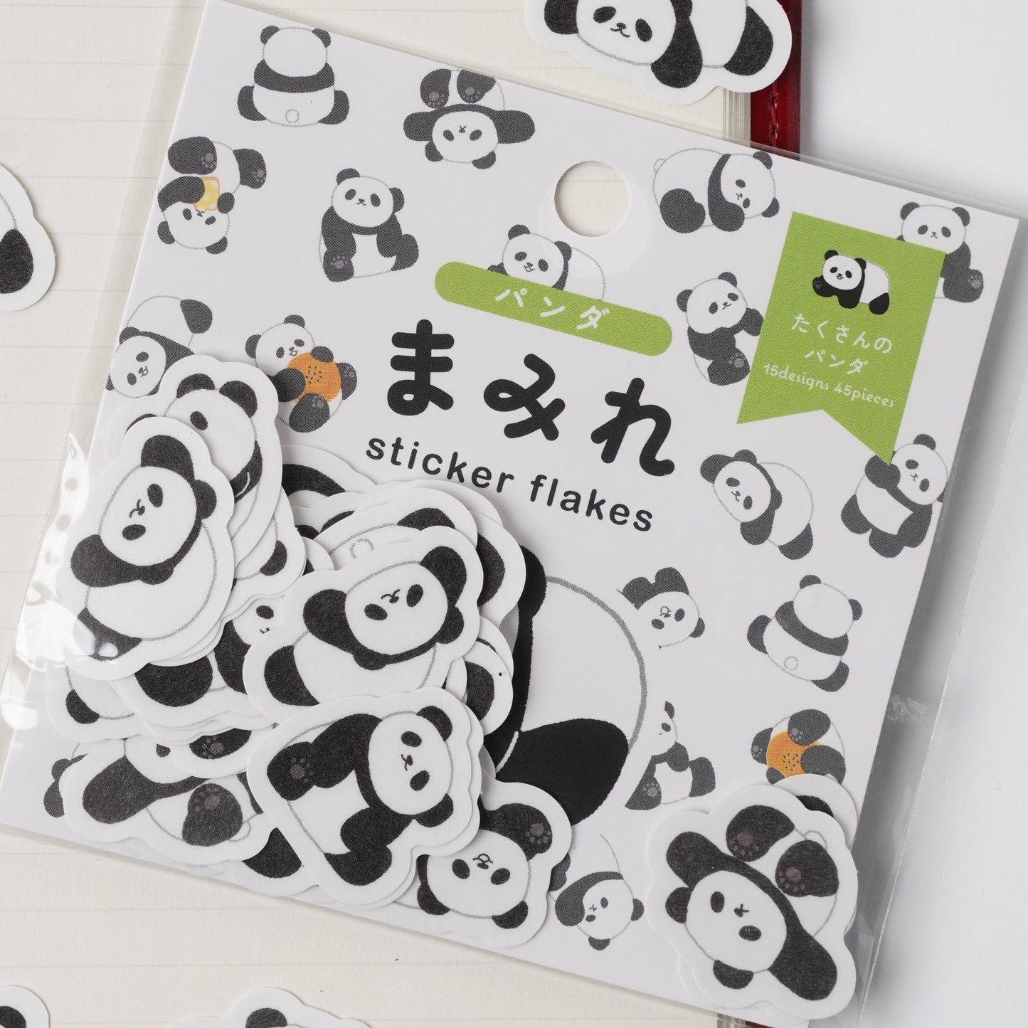 Panda Flake Sticker