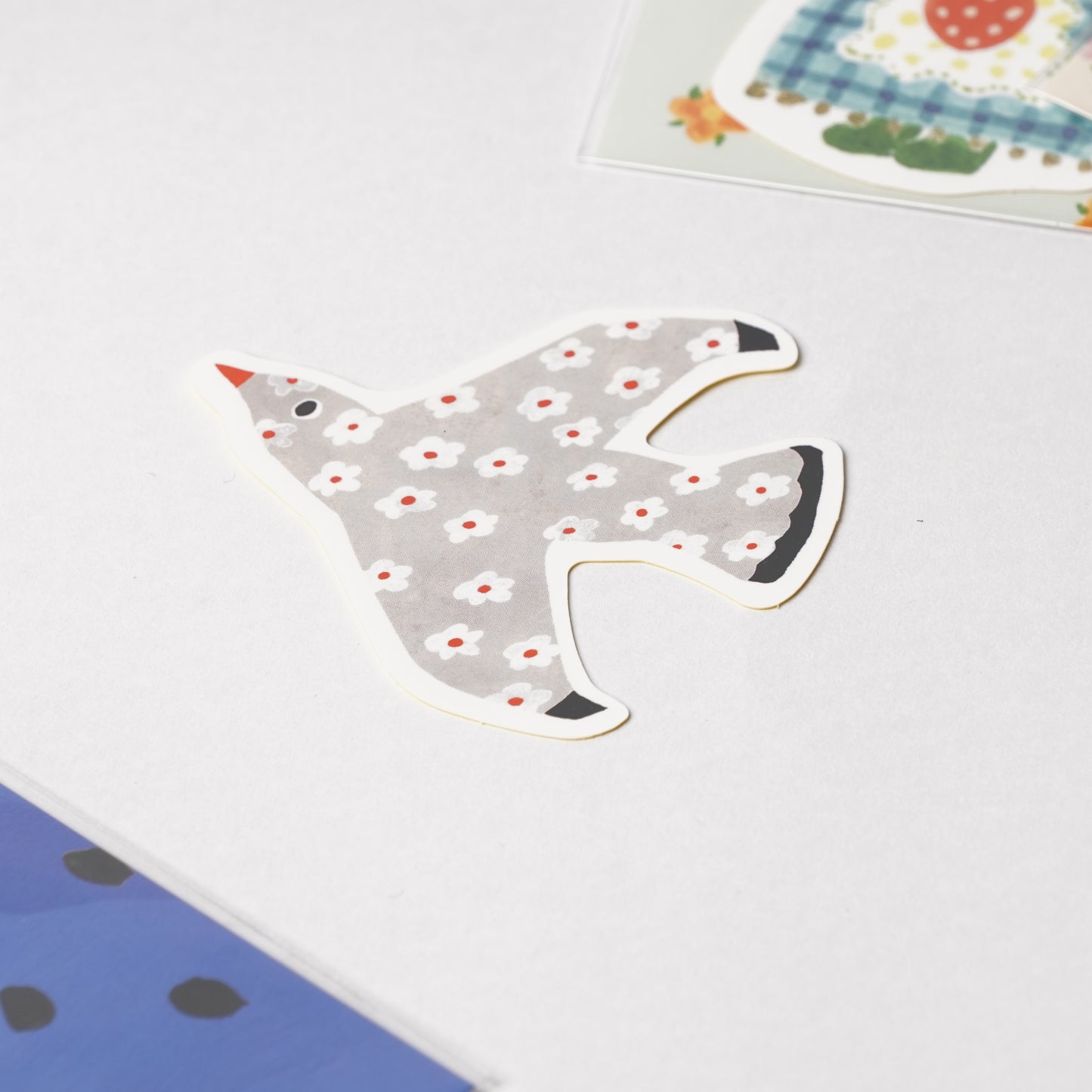 Bird Bloom Sticker by Subikiawa | Cozyca Products