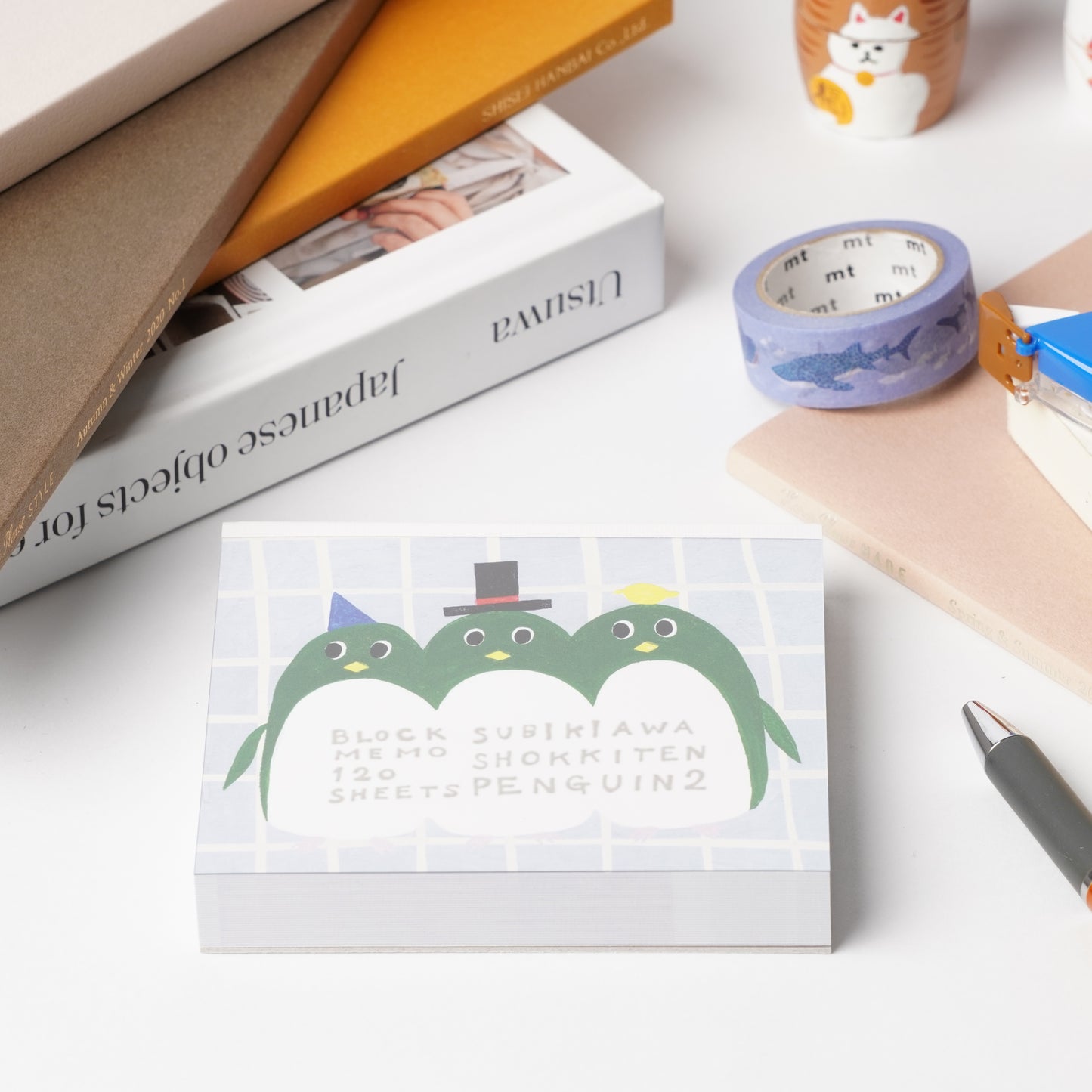Penguin 2 Block Memo by Subikiawa | Cozyca Products