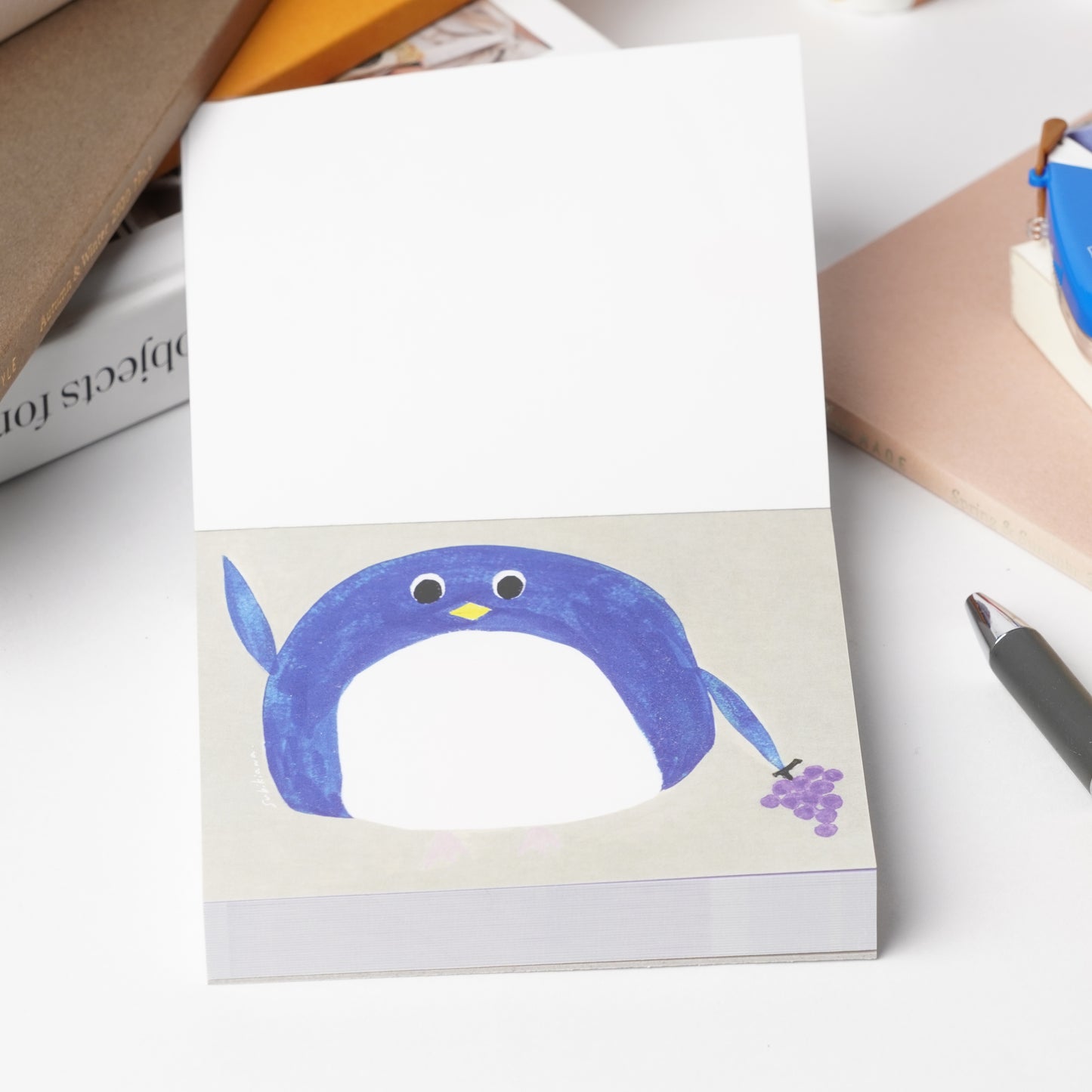 Penguin 2 Block Memo by Subikiawa | Cozyca Products