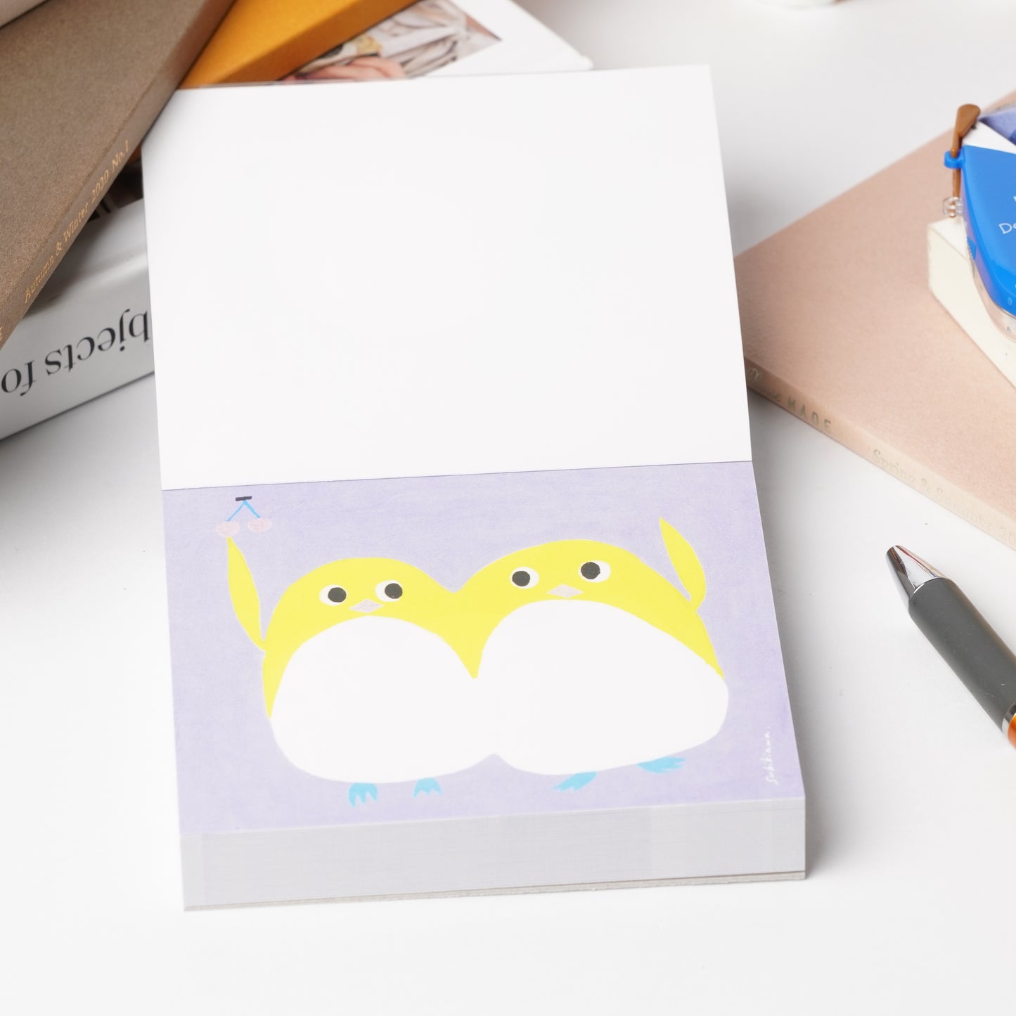Penguin 2 Block Memo by Subikiawa | Cozyca Products