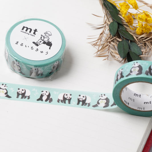 mt ex Washi Masking Tape - Panda (15mm x 7m)
