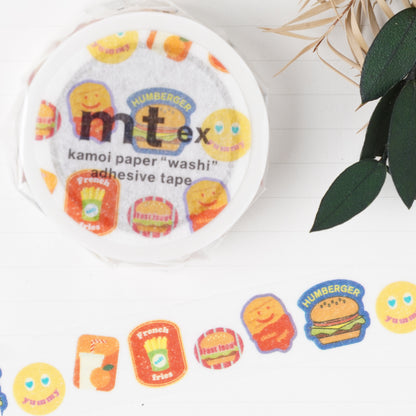mt ex Washi Masking Tape - Fastfood (15mm x 7m)