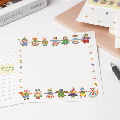 Holding Paws Letter Set by Aiko Fukawa | Cozyca Products