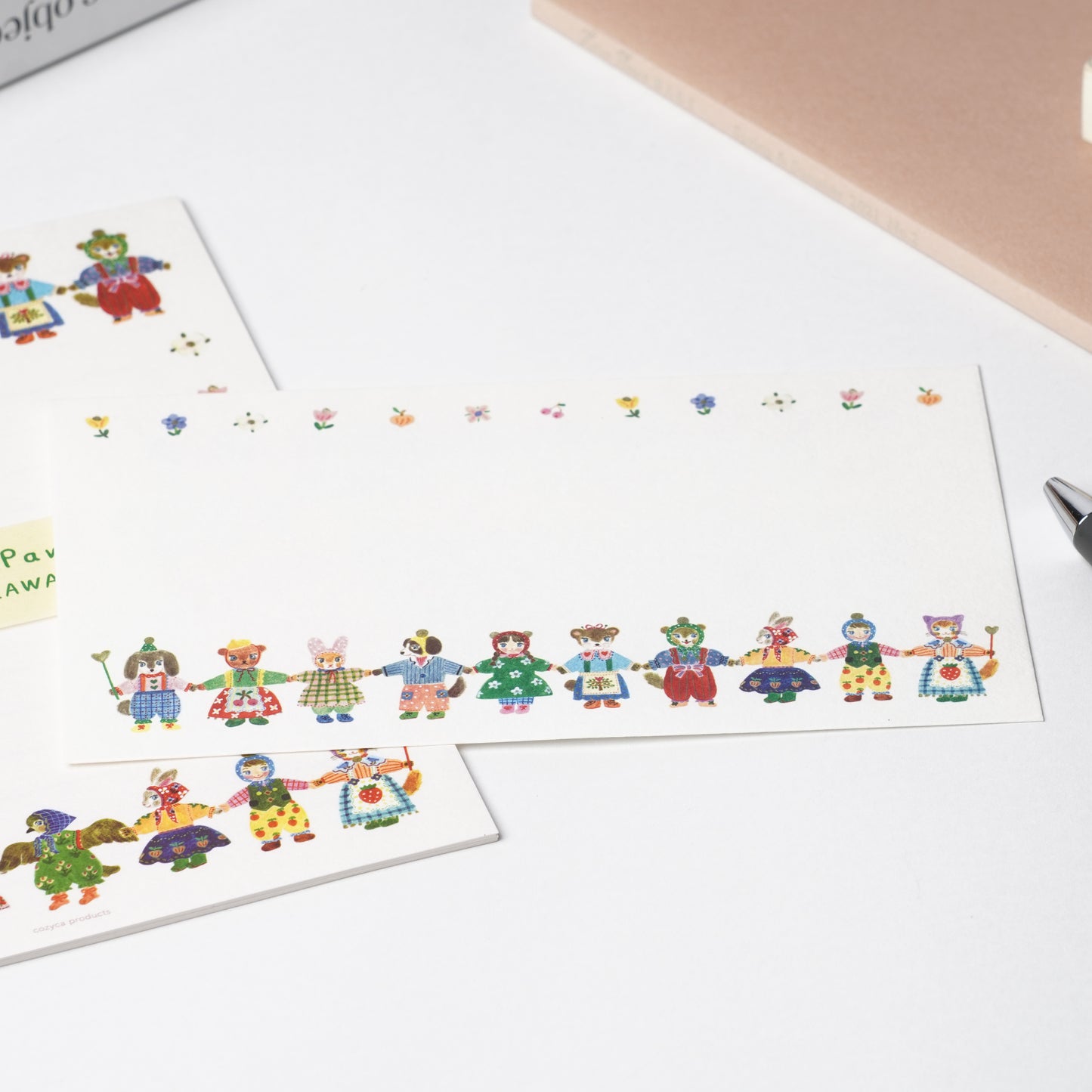 Holding Paws Letter Set by Aiko Fukawa | Cozyca Products