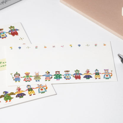 Holding Paws Letter Set by Aiko Fukawa | Cozyca Products