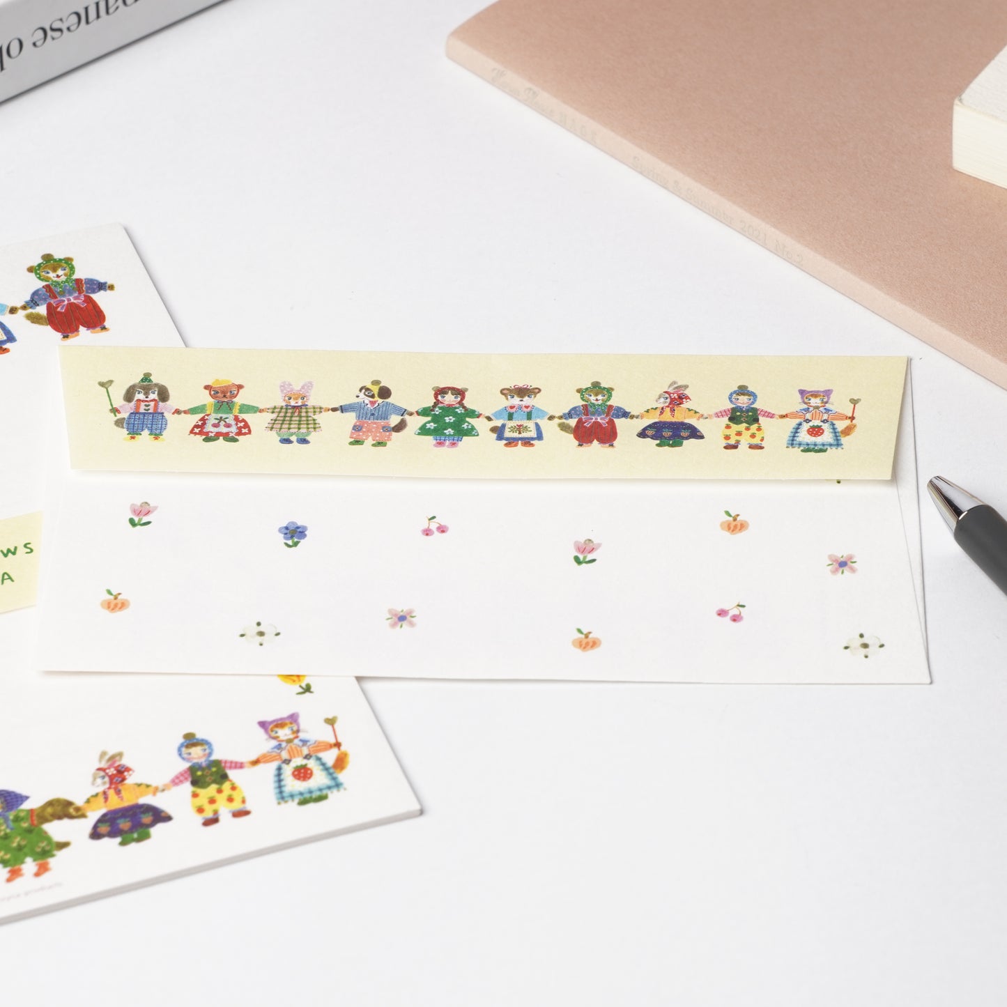 Holding Paws Letter Set by Aiko Fukawa | Cozyca Products
