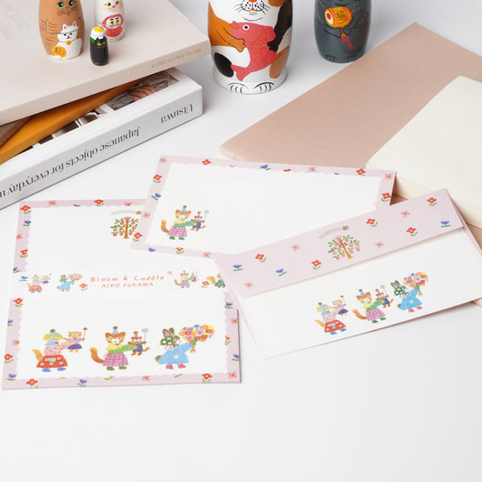 Bloom & Cuddle Letter Set by Aiko Fukawa | Cozyca Products