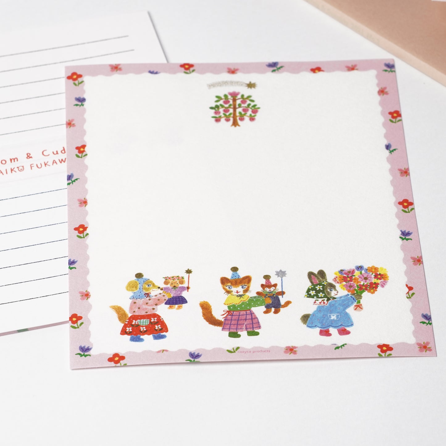 Bloom & Cuddle Letter Set by Aiko Fukawa | Cozyca Products