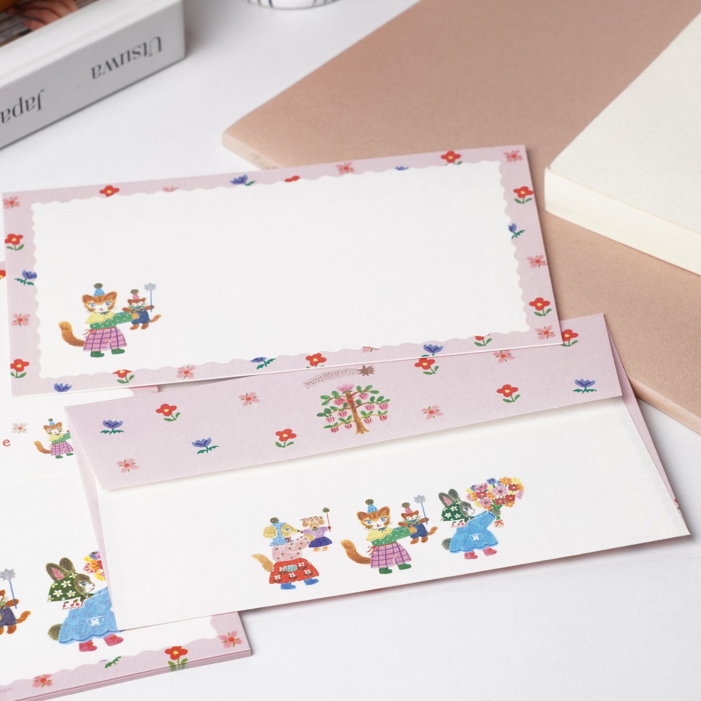 Bloom & Cuddle Letter Set by Aiko Fukawa | Cozyca Products