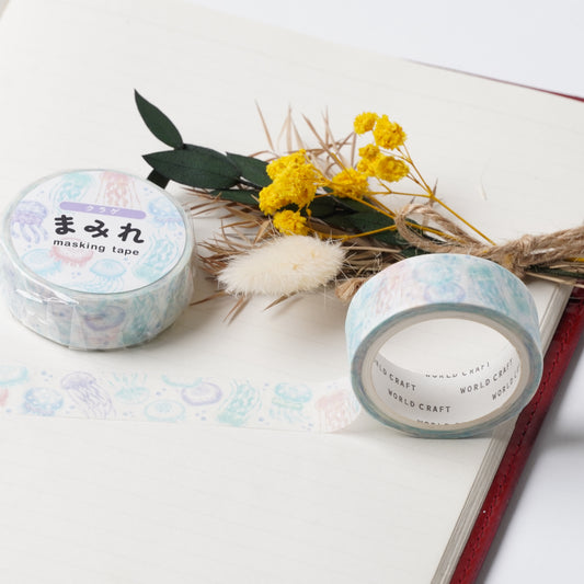 World Craft Mamire Series Masking Tape - Jellyfish