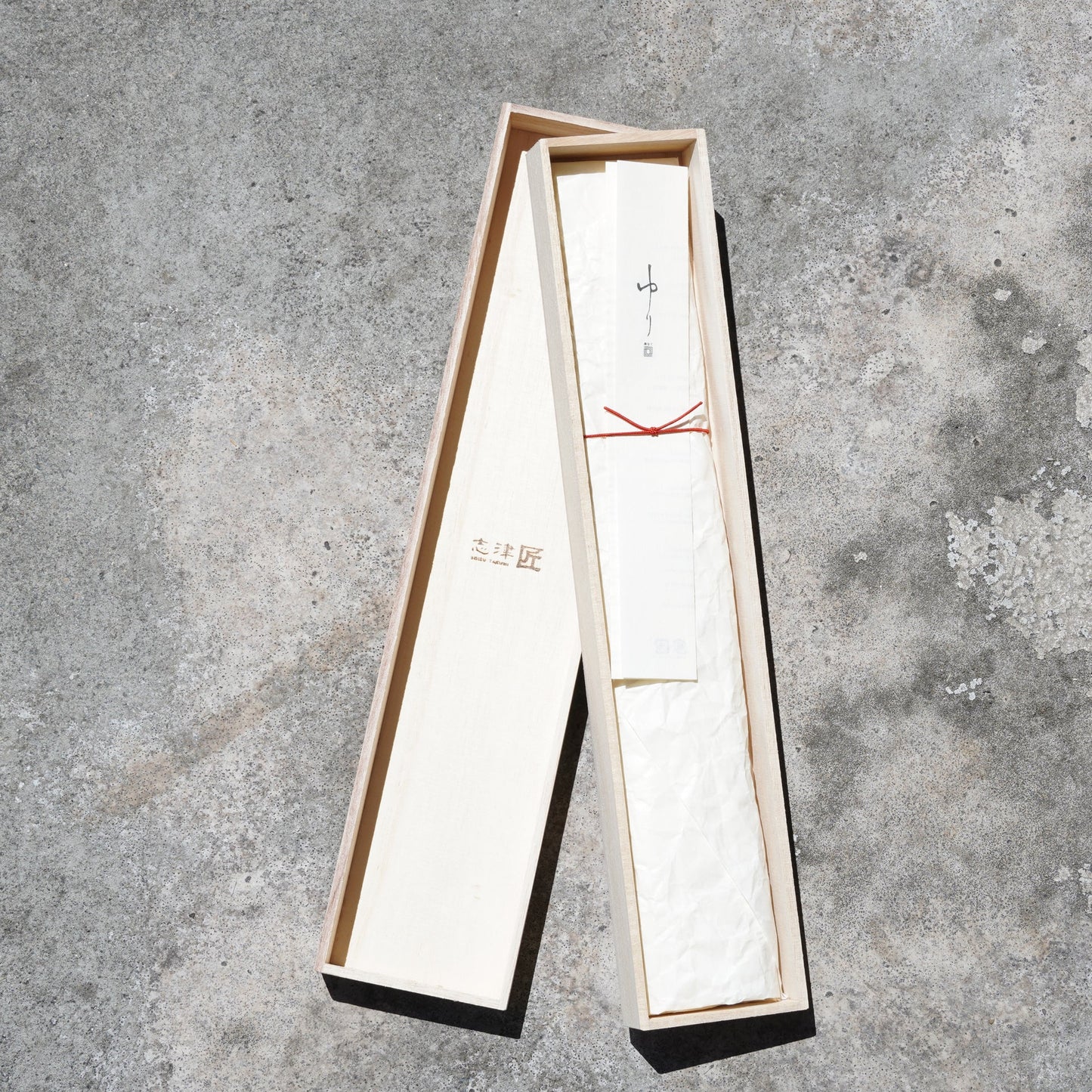 Shizu Yuri Petty Knife with Wooden box