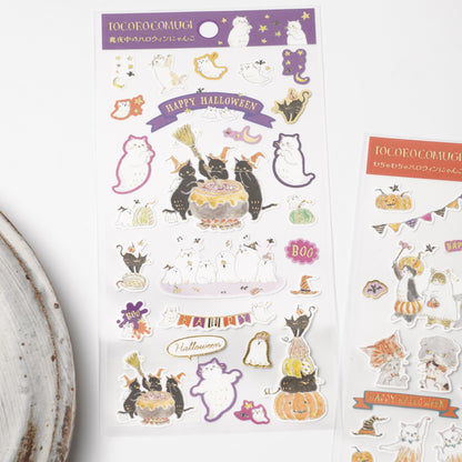 Tocoro Comugi Halloween Ghost Cotton Stickers