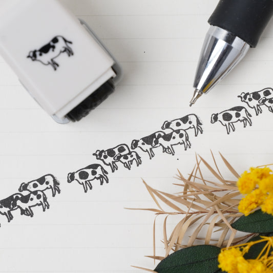 EL COMMUN Loop Stamp - Cows