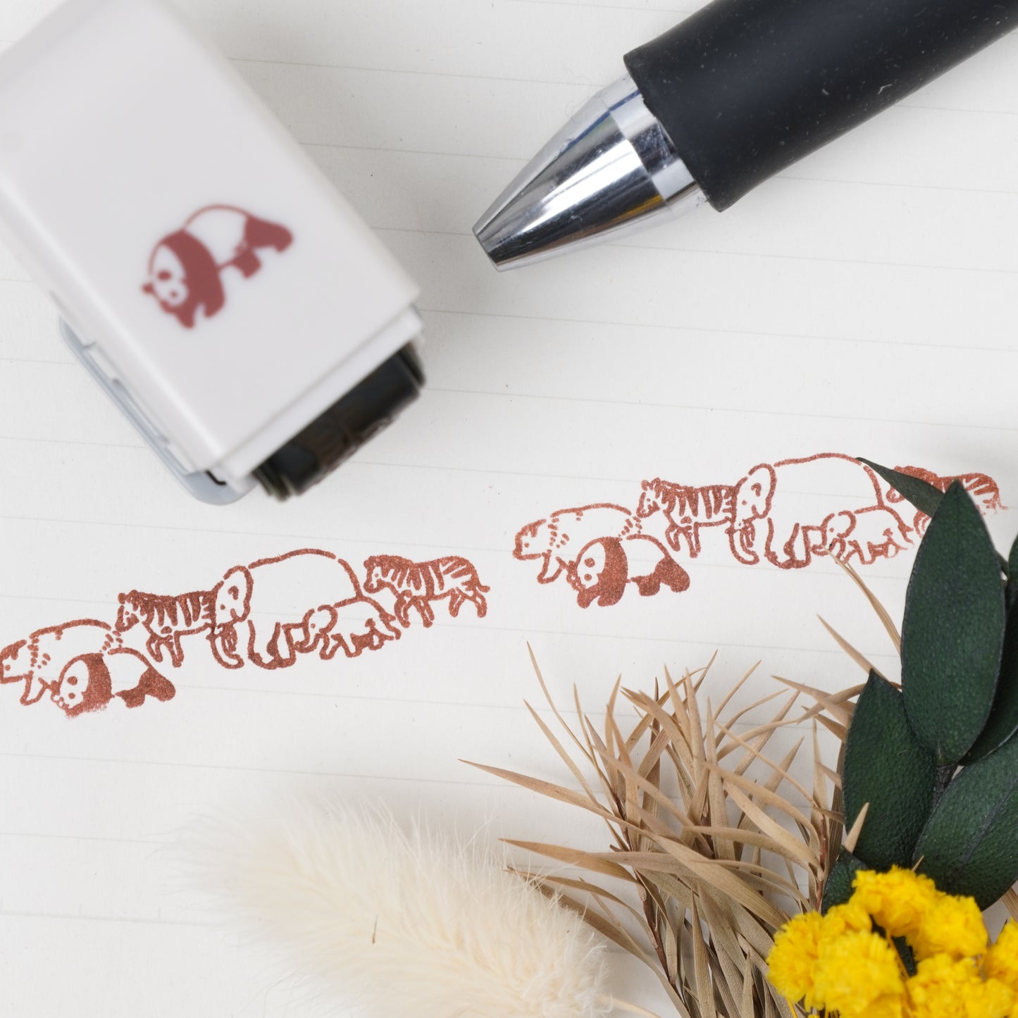 EL COMMUN Loop Stamp - Animals