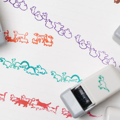 EL COMMUN Loop Stamp - Dinosaurs