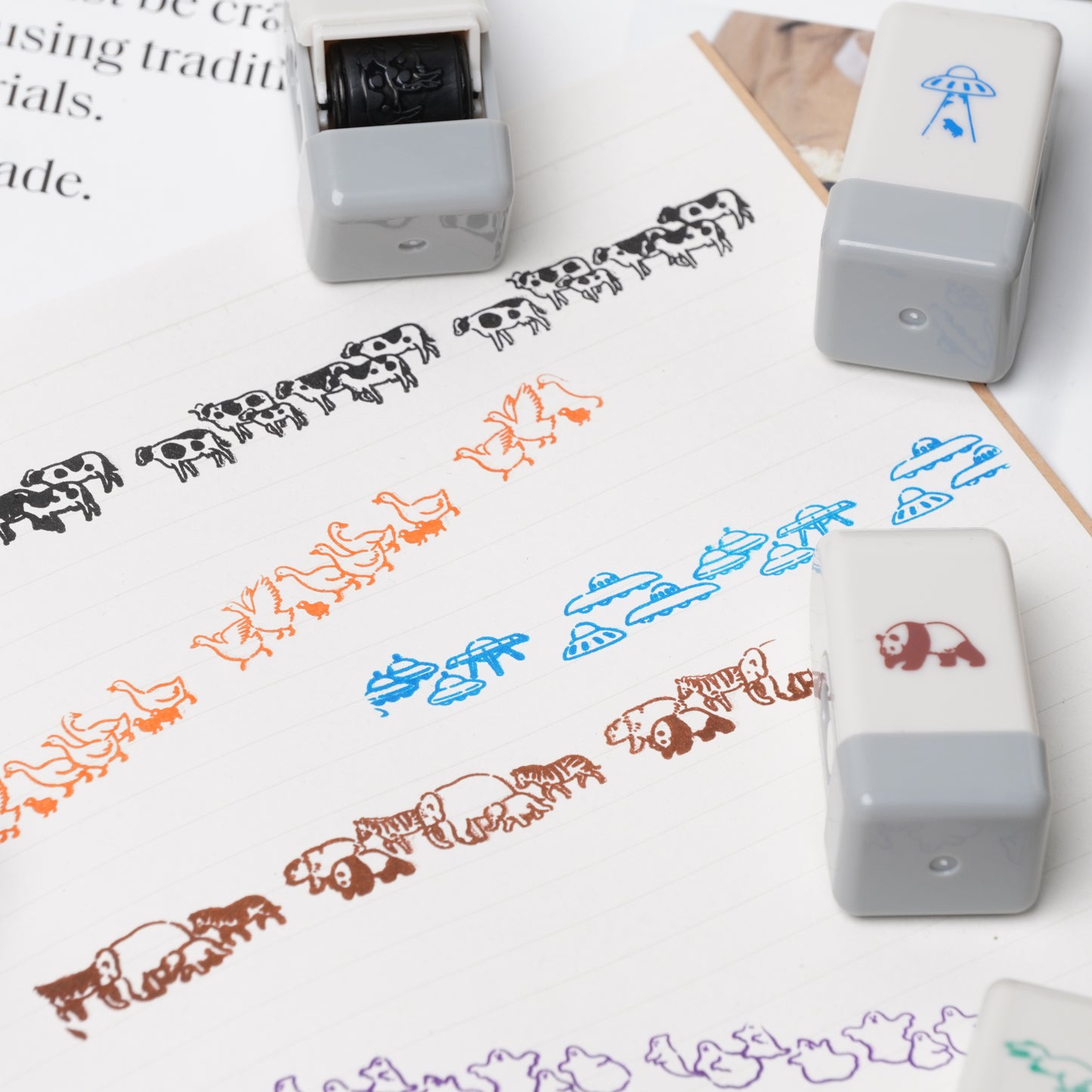 EL COMMUN Loop Stamp - Cats