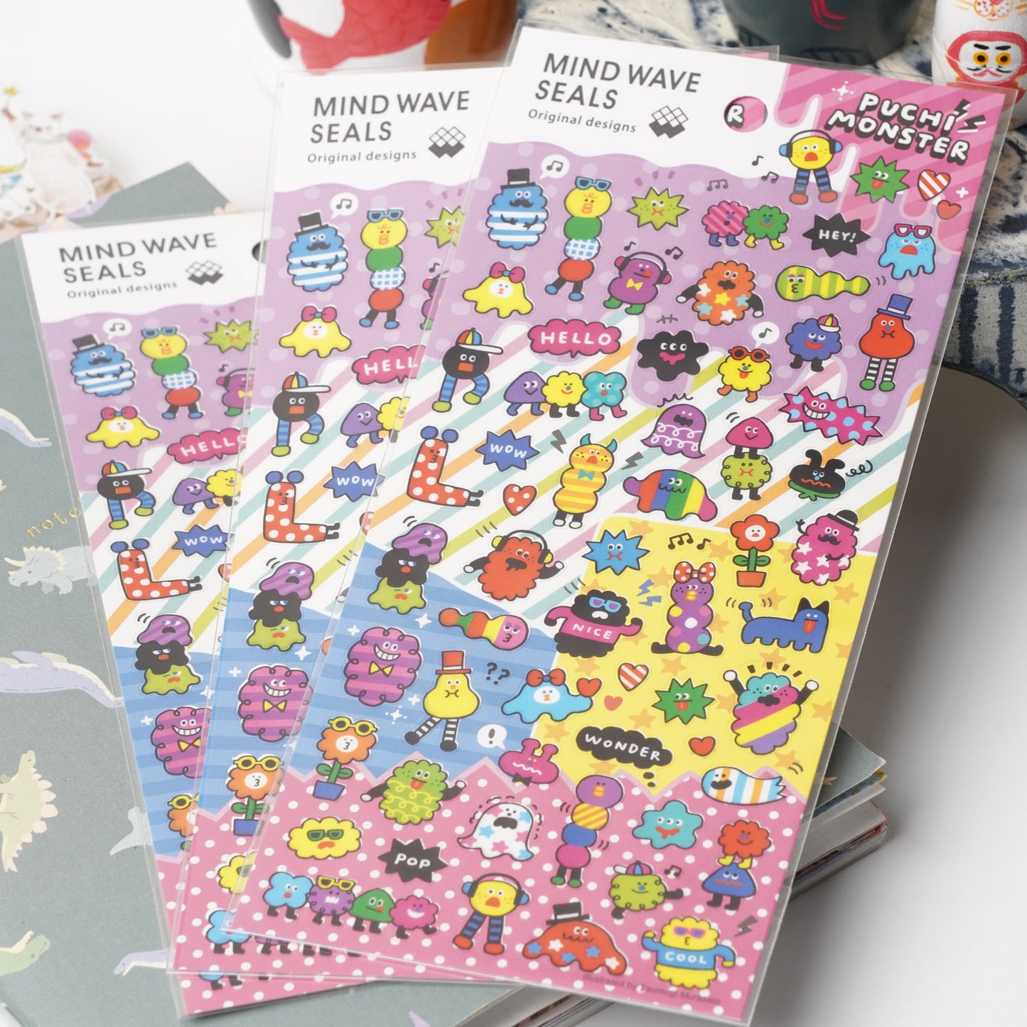 Mind Wave Petit Monster Stickers