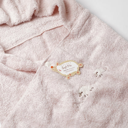 KONTEX MERINGUE Hooded Baby Bath Towel - Soft Cotton Baby Wrap Made in Japan