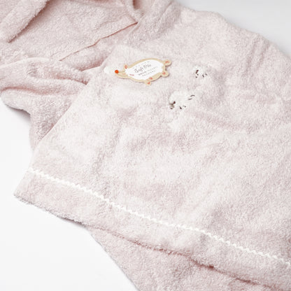 KONTEX MERINGUE Hooded Baby Bath Towel - Soft Cotton Baby Wrap Made in Japan