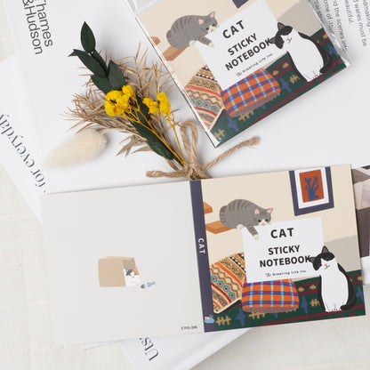 Animal Die-Cut Sticky Note / Cat