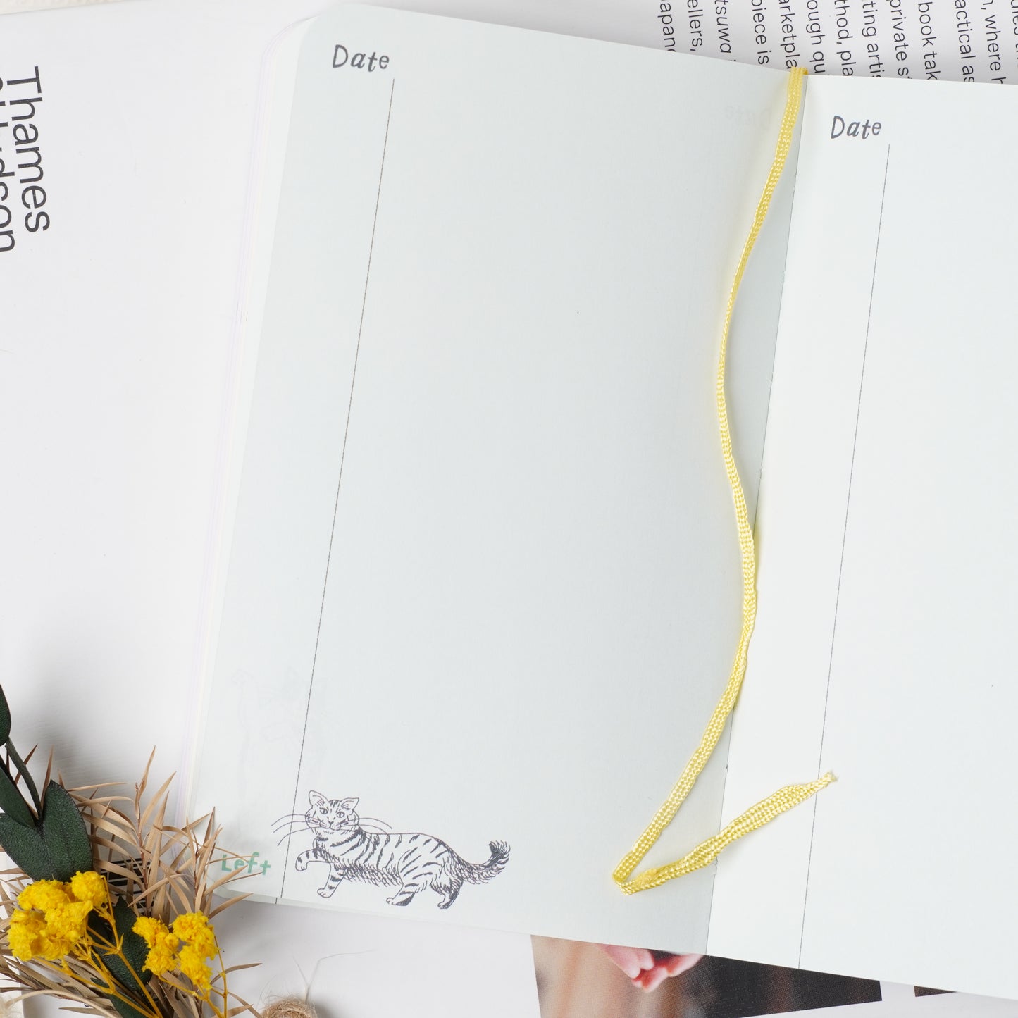 Slow Journal - Black Cat A6 Slim