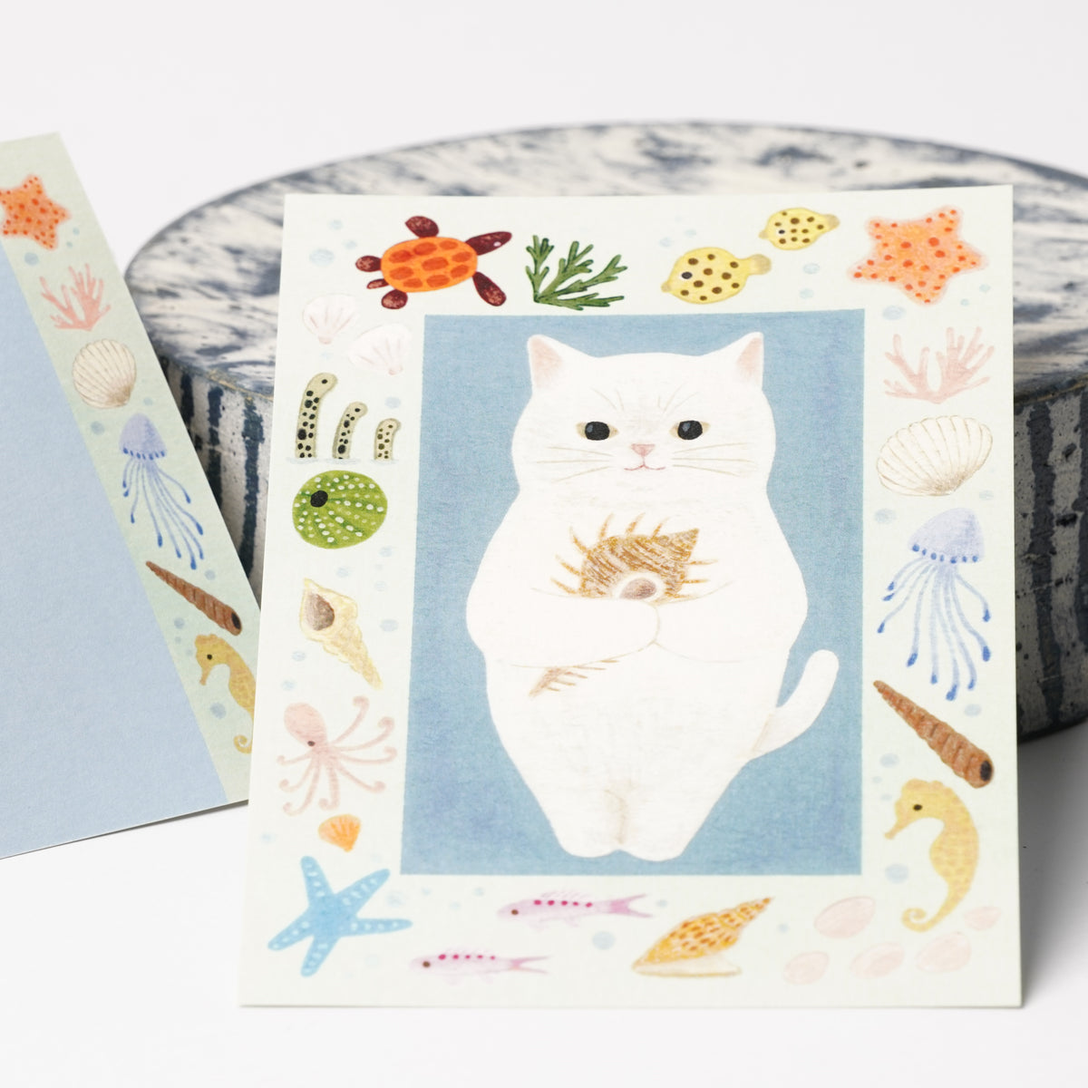 Cats from a Storybook Series - White Cat