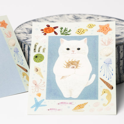 Cats from a Storybook Series - White Cat